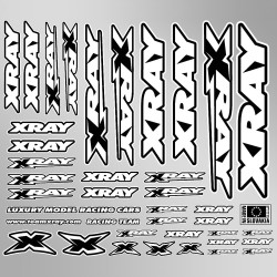 XRAY STICKER FOR BODY - WHITE