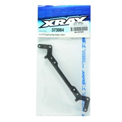 X12 15 REAR BRACE - GRAPHITE 2.5MM X12 15 REAR BRACE - GRAPHITE 2.5MM