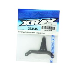 X12 15 REAR POD UPPER PLATE - GRAPHITE 2.5MM X12 15 REAR POD UPPER PLATE - GRAPHITE 2.5MM