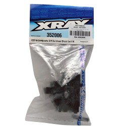 XB8 16 DIFF BULKHEAD BLOCK SET FRONT/REAR