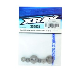 STEEL DIFF BEVEL & SATELLITE GEARS - V2 (2+4)