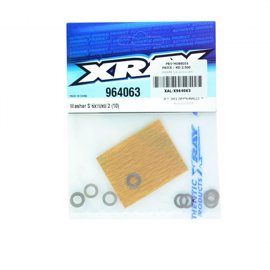 WASHER S 6x10x0.2 (10)
