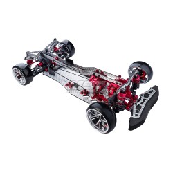 FXX-D VIP FRM 2WD EP Shaft Driven Car ARR (red)