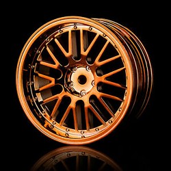 Copper 10 spokes 2 ribs wheel (+5) (4)