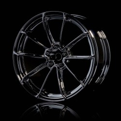 SILVER BLACK GTR WHEEL SILVER BLACK GTR WHEEL