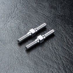 Alum. reinforced turnbuckle 3X25 (silver) (2) Alum. reinforced turnbuckle 3X25 (silver) (2)