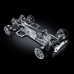 MS-01D VIP II 1/10 Scale 4WD EP Drift Car Chassis ARR (SSG) (silver)