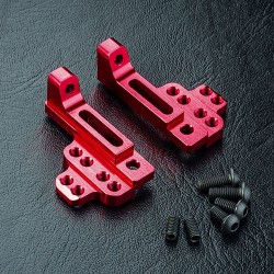 Alum. upper bulkhead R/L (red)