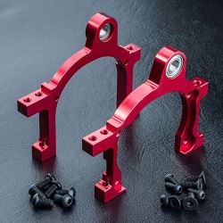 Alum. main shaft mount R/L (red)