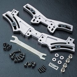 FXX Alum. quick adj. damper stay (silver)