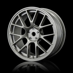 Silver grey RE wheel 24mm (+0) (4) Silver grey RE wheel 24mm (+0) (4)