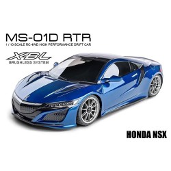 MS-01D 1/10 Scale 4WD RTR EP Drift Car (2.4G) (brushless) HONDA NSX (blue)