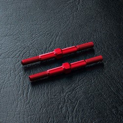 Alum. reinforced turnbuckle 3X36 (red) (2) Alum. reinforced turnbuckle 3X36 (red) (2)