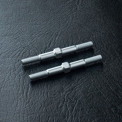 Alum. reinforced turnbuckle 3X36 (silver) (2) Alum. reinforced turnbuckle 3X36 (silver) (2)