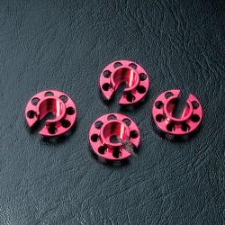 Alum. damper retainer (small) (red) (4) Alum. damper retainer (small) (red) (4)